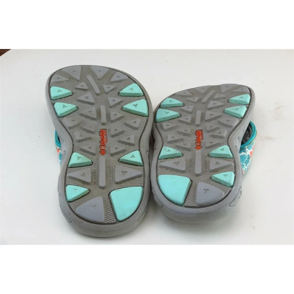 Columbia Toddler Girls 8 Medium‎ Blue Flip Flop Synthetic